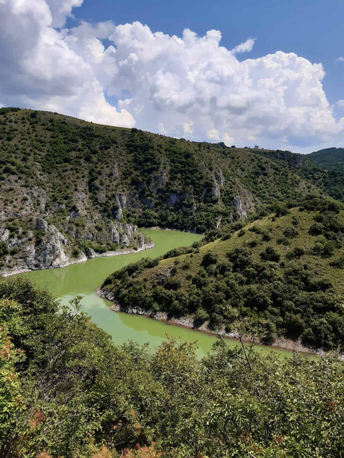 The canyon of the Uvac