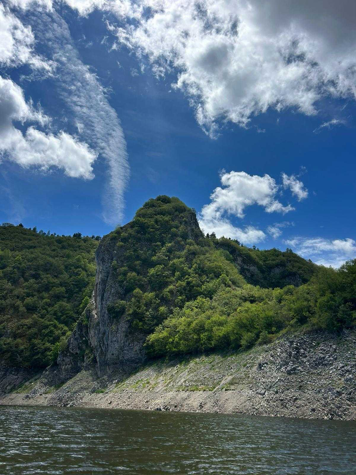 Limestone cliffs of the Uvac canyon