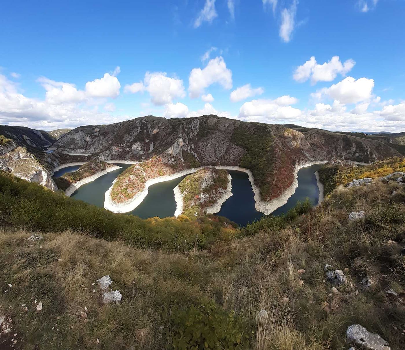 The meanders of the Uvac