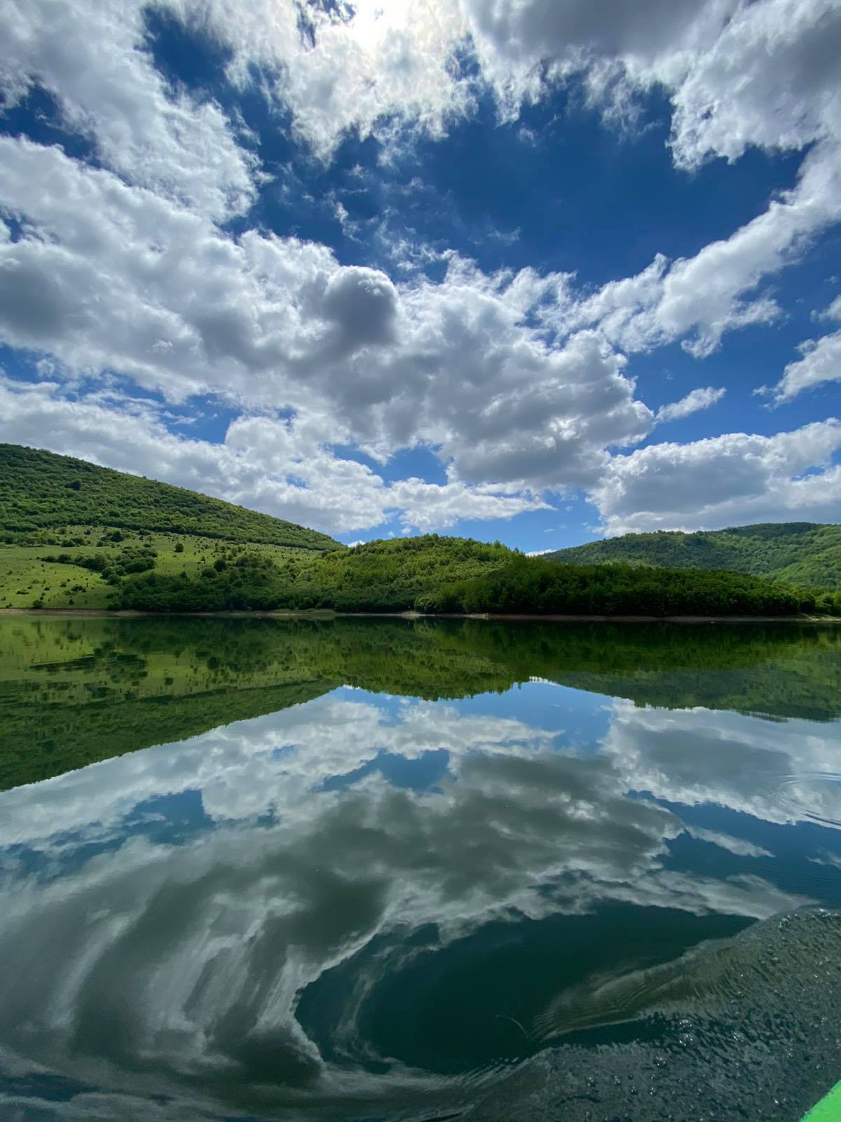 Sky reflected on the Uvac